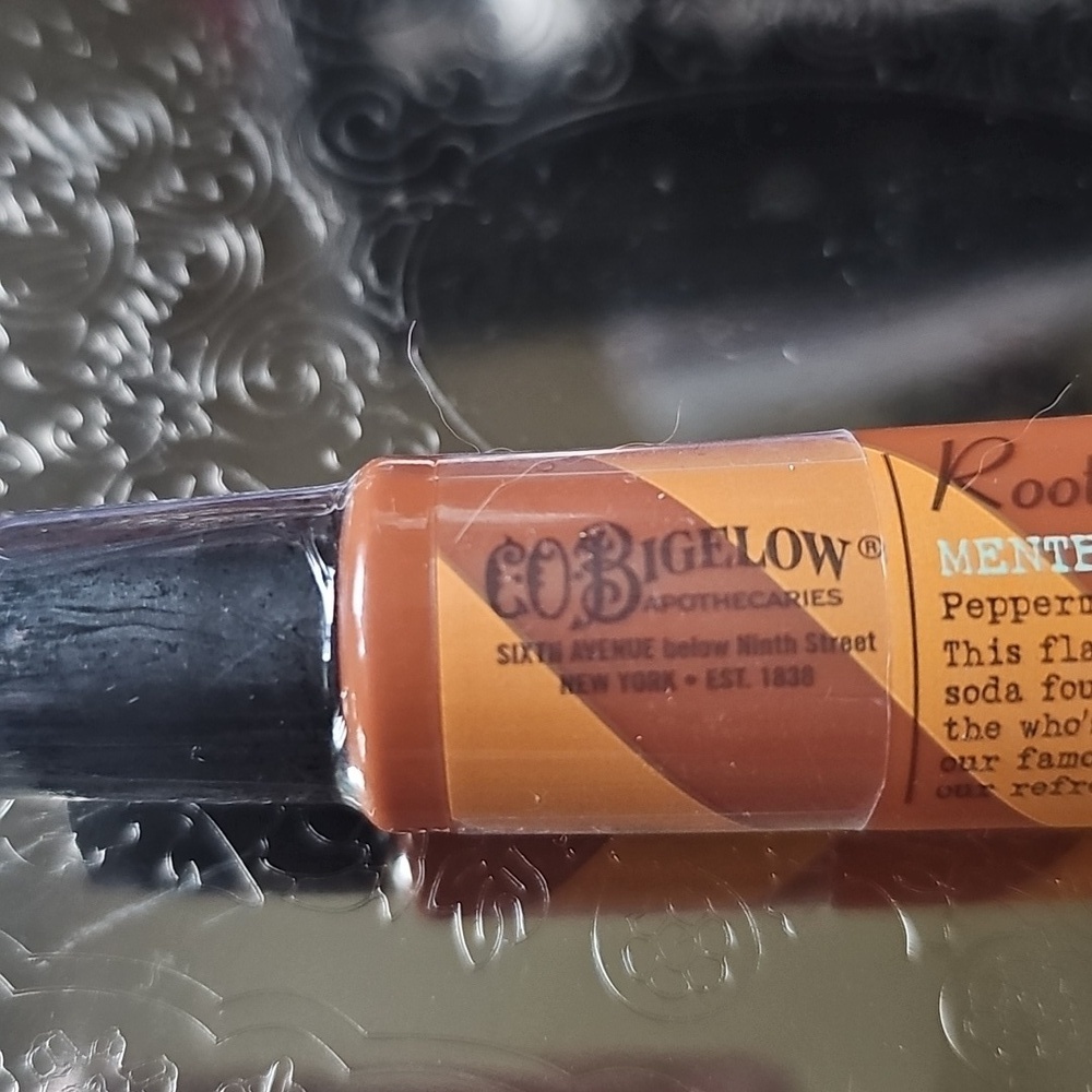 New CO Bigelow Root Beer Mentha Lip Shine Discontinued Minty Lip Gloss Sealed - Picture 4 of 4